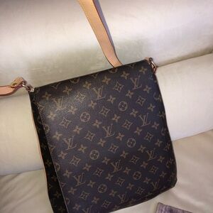 Louis Vuitton Brown Crossbody Bag